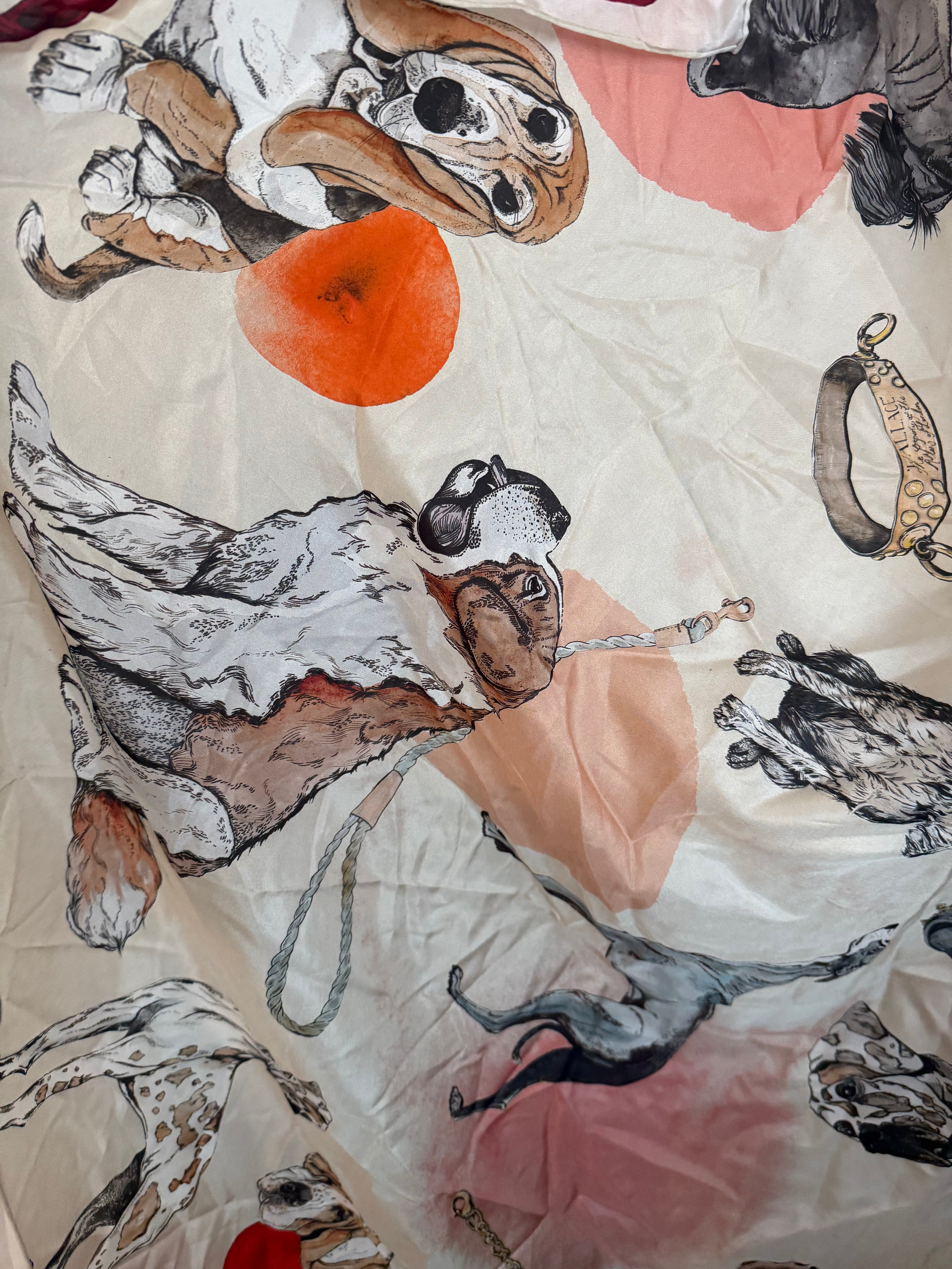 JUNE SAMPLE SALE good boy print silk