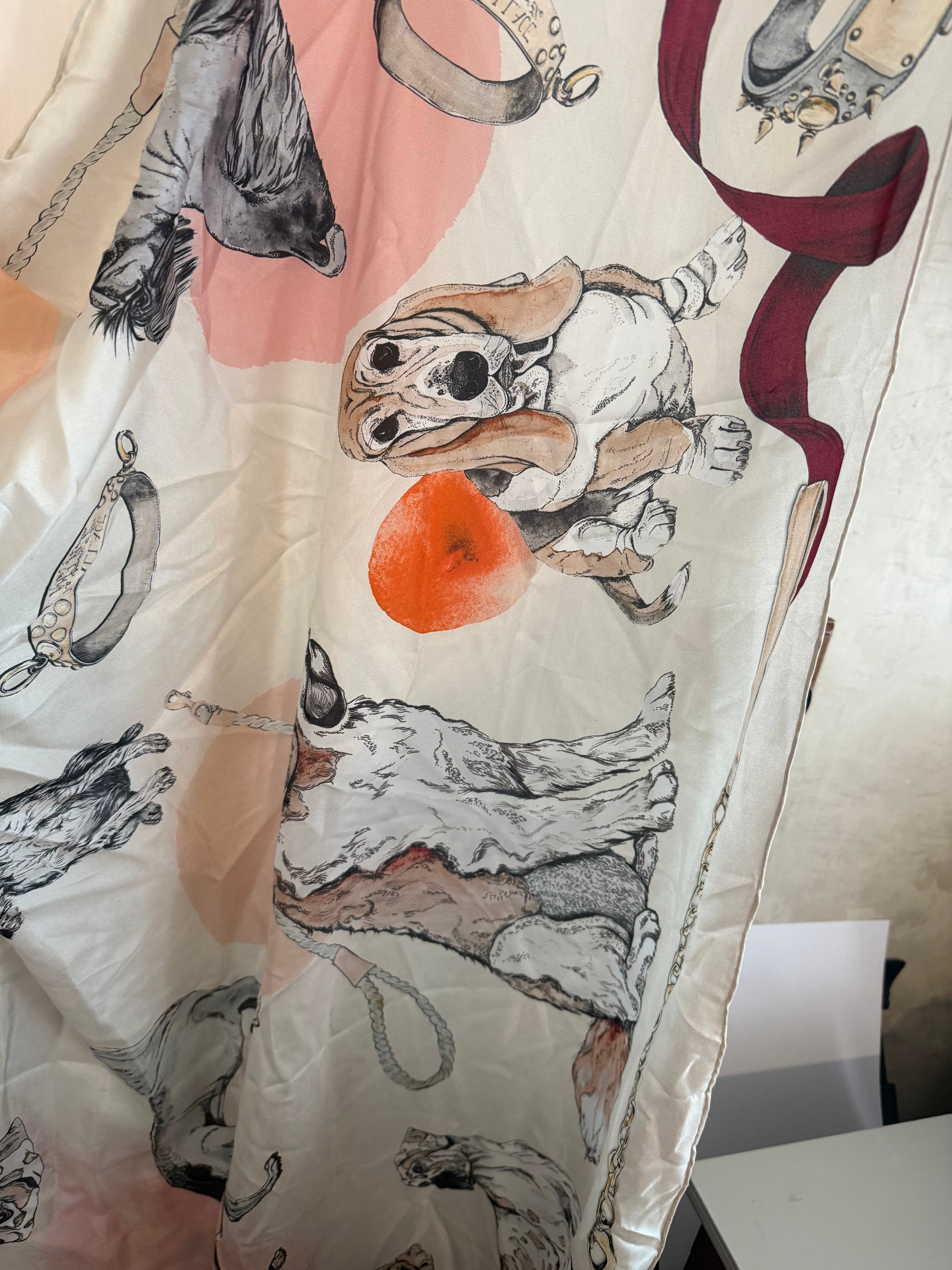 JUNE SAMPLE SALE good boy print silk