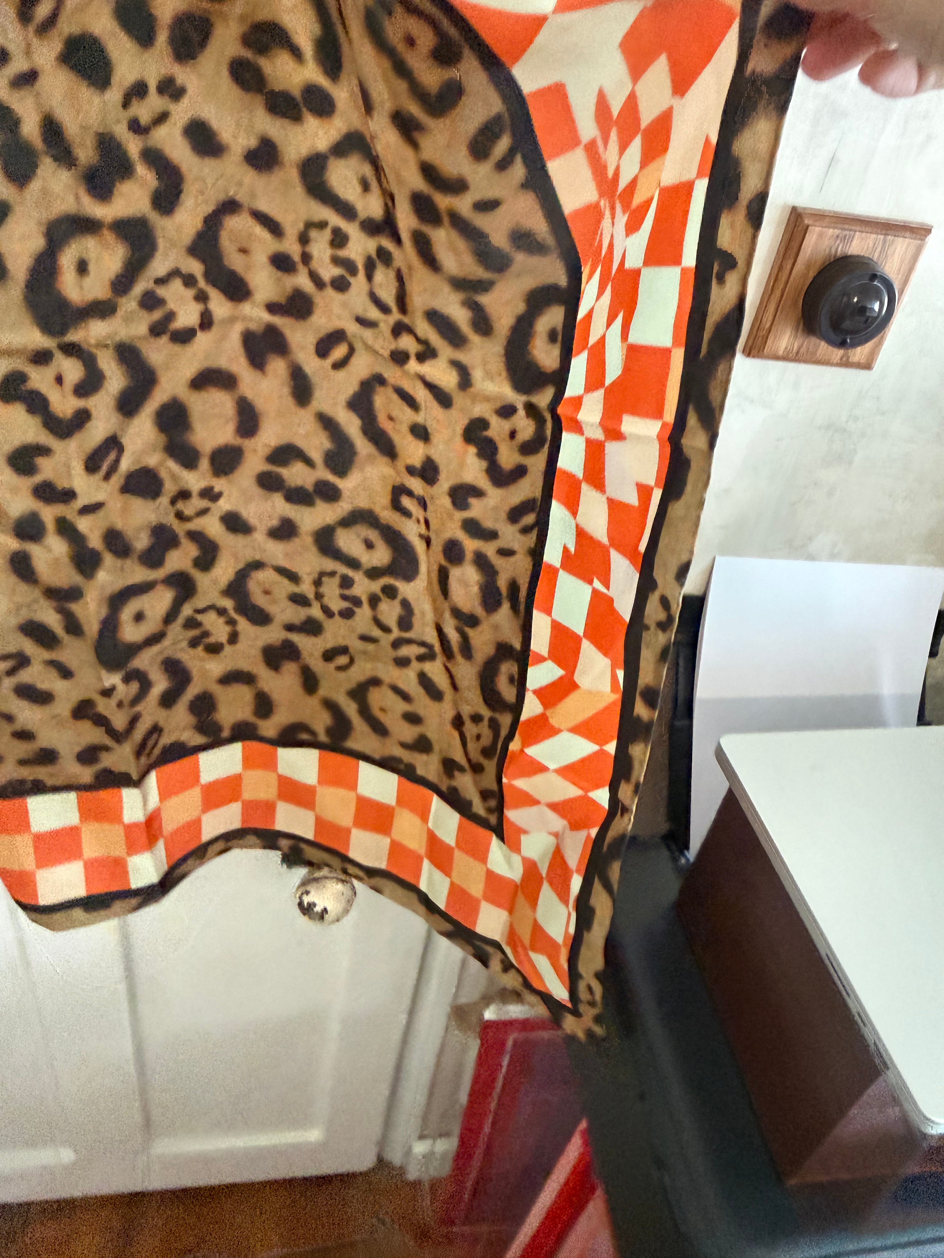 JUNE SAMPLE SALE silk twil 90cm scarf sample