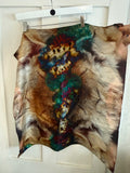 JUNE SAMPLE SALE 70 x 70cm reindeer silk twill