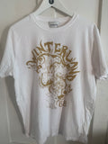 JUNE SAMPLE SALE pink tie dyed winter land T Hendrix various sizes