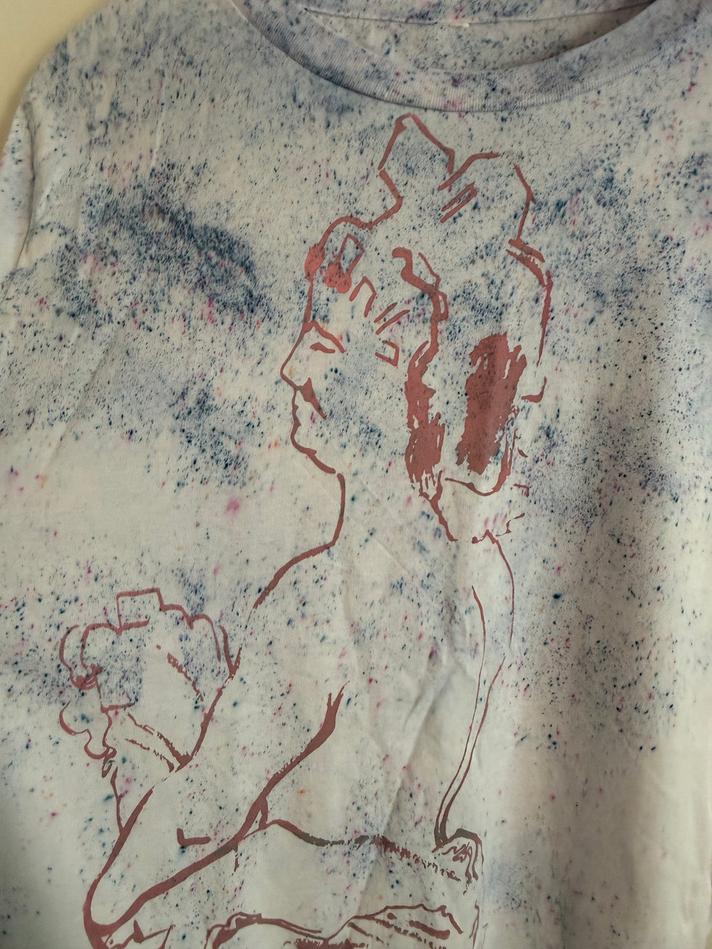 JUNE SAMPLE SALE TIE DYE AND SCREEN PRINT T S-M