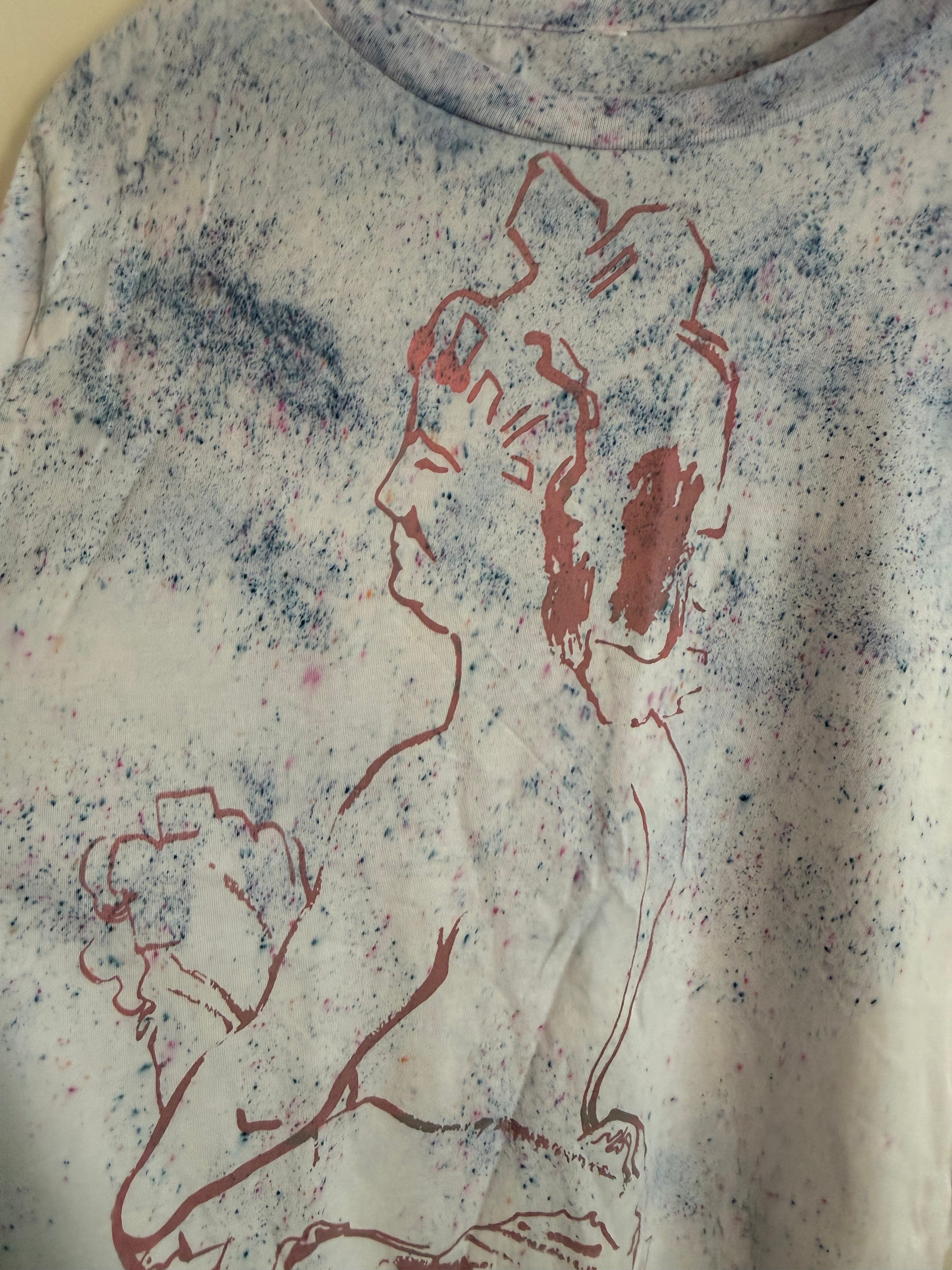 JUNE SAMPLE SALE TIE DYE AND SCREEN PRINT T S-M