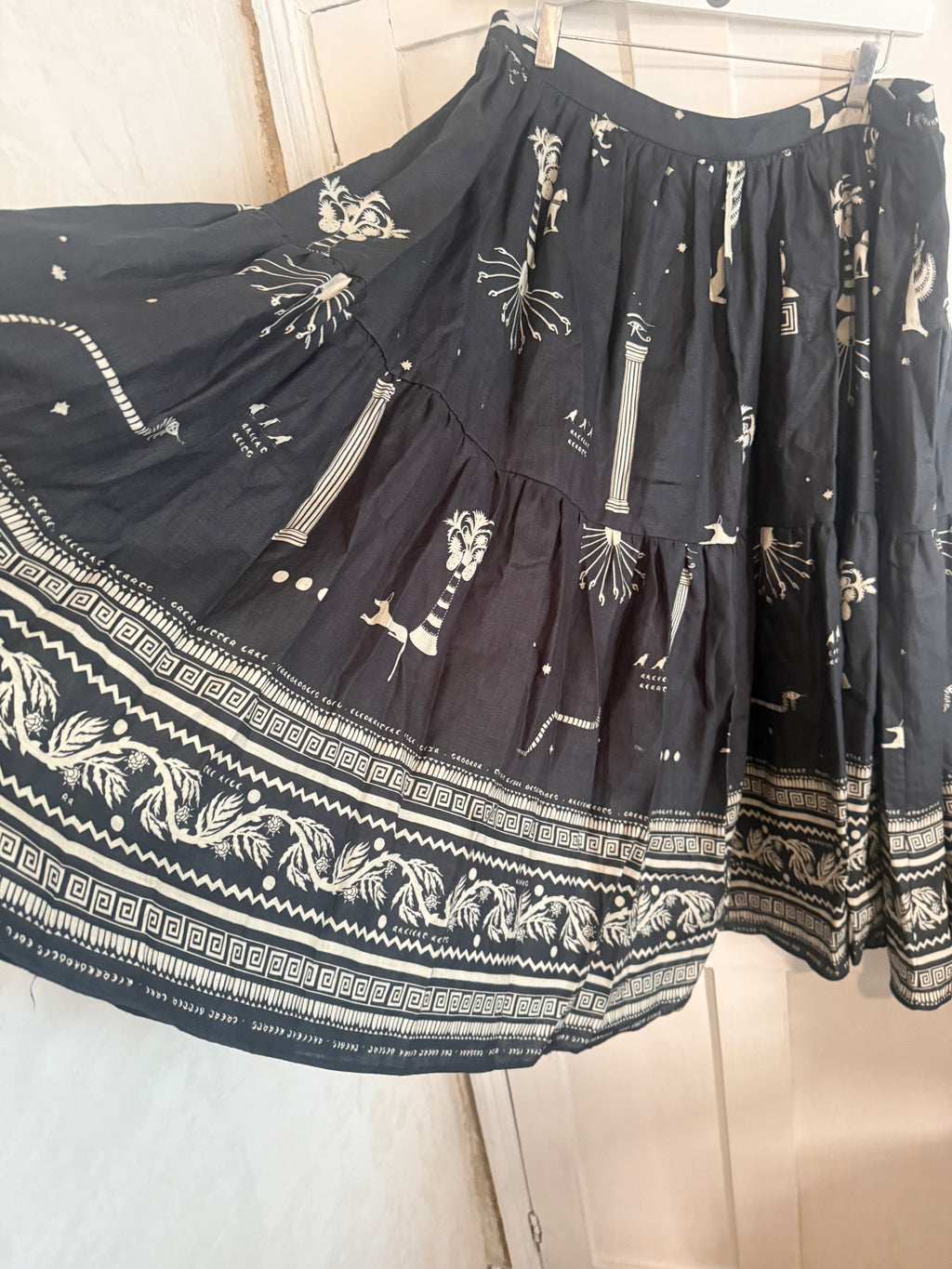 JUNE SAMPLE SALE linen skirt XS & XL