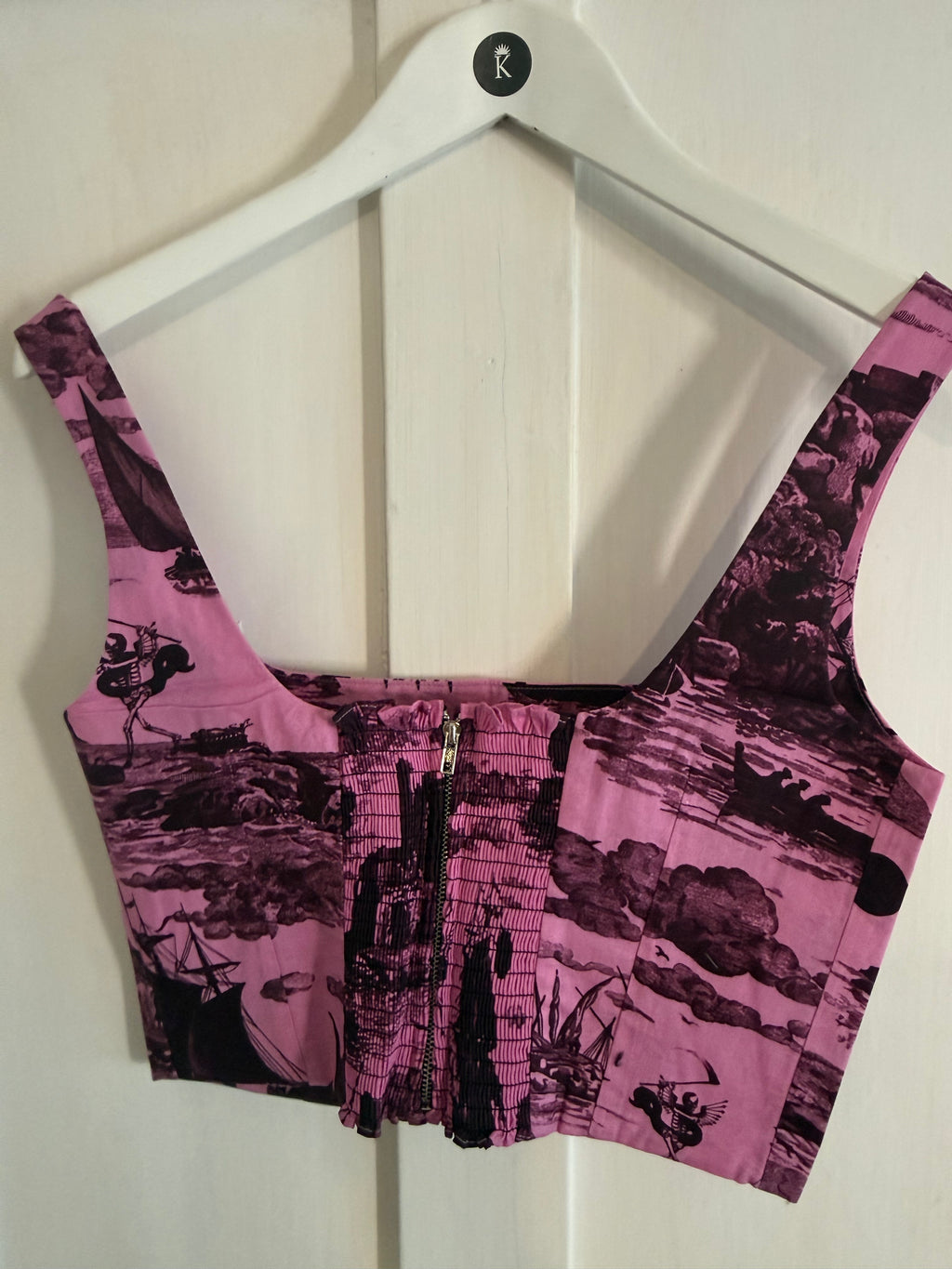 JUNE SAMPLE SALE COTTON BODICE  XS