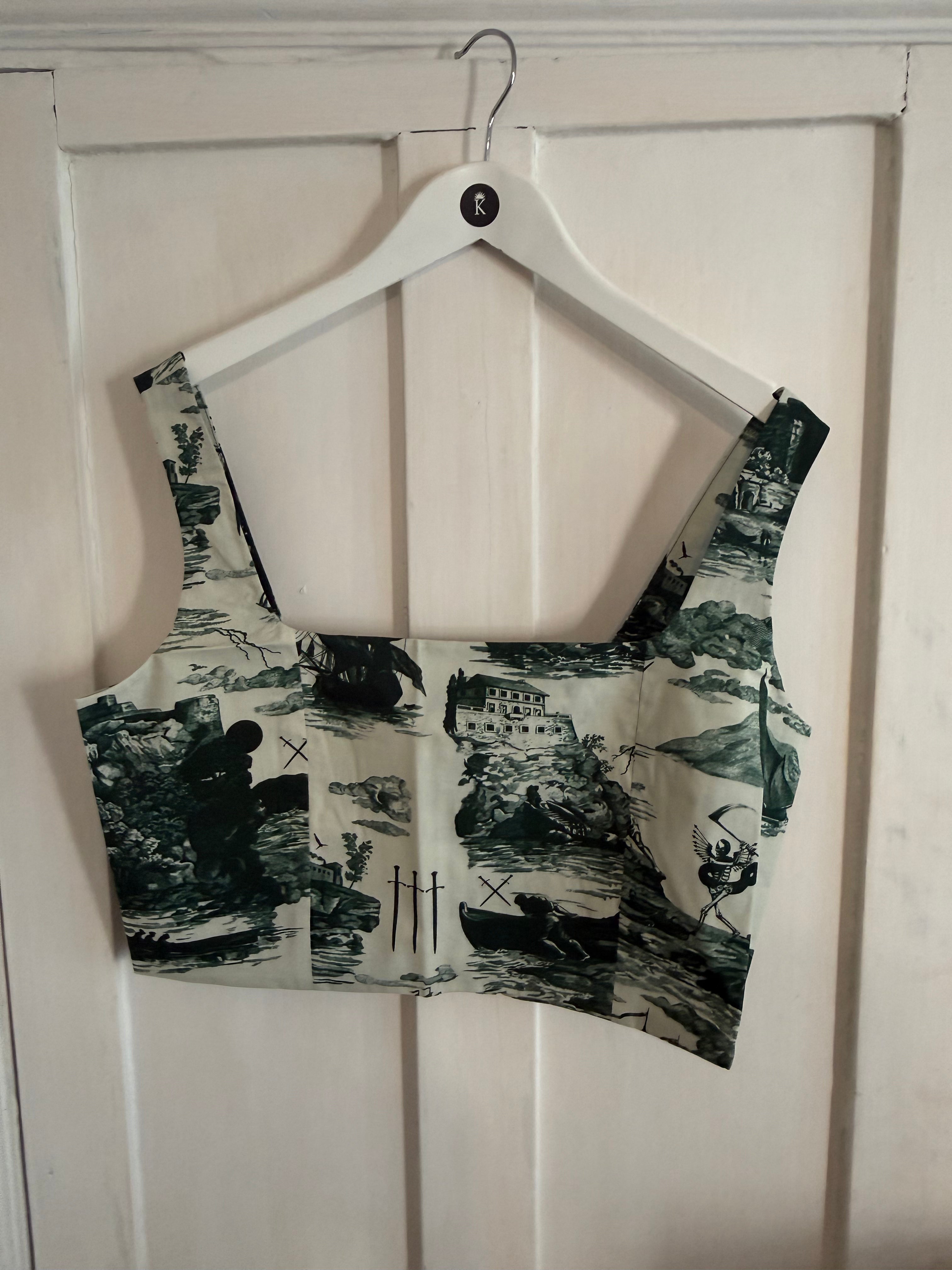 JUNE SAMPLE SALE COTTON BODICE XL