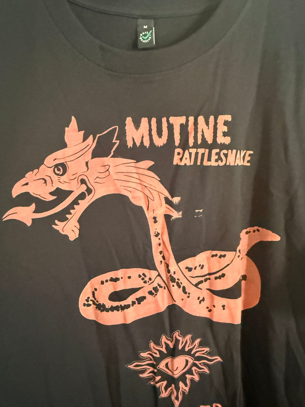 JUNE SAMPLE SALE MUTINE RATTLESNAKE T medium