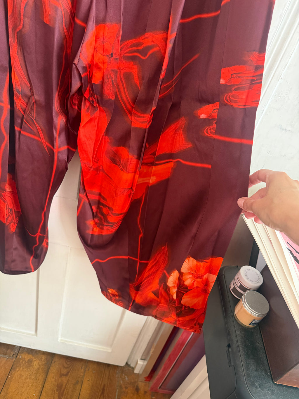 JUNE SAMPLE SALE - Silk hope pants L  & S
