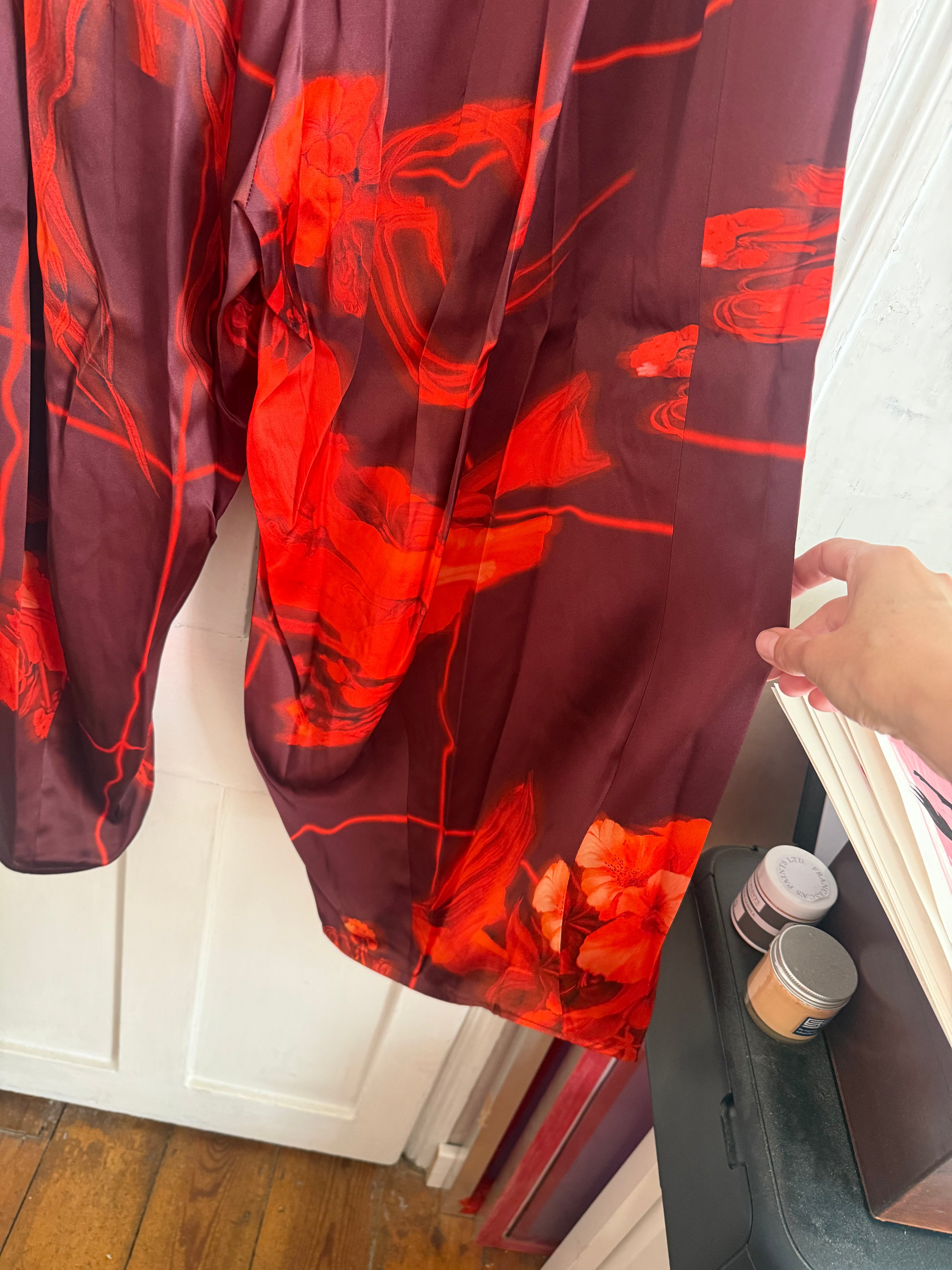 JUNE SAMPLE SALE - Silk hope pants L  & S