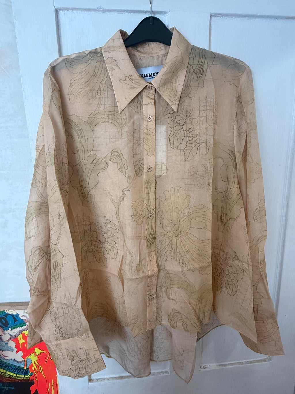 JUNE SAMPLE SALE - Silk shirt sample M & XL