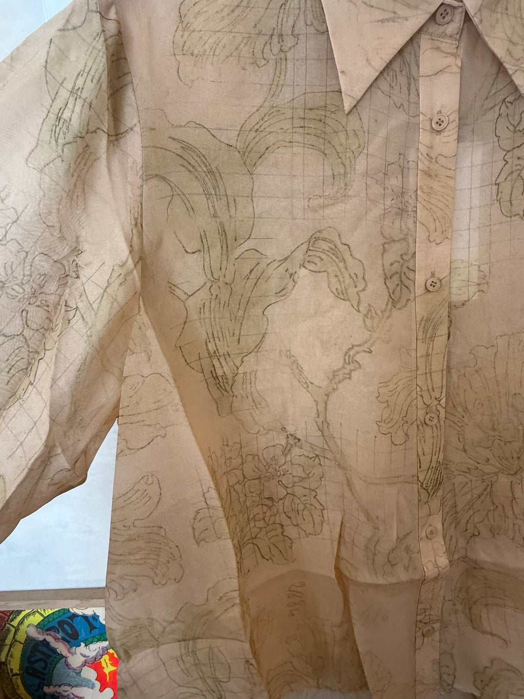 JUNE SAMPLE SALE - Silk shirt sample M & XL