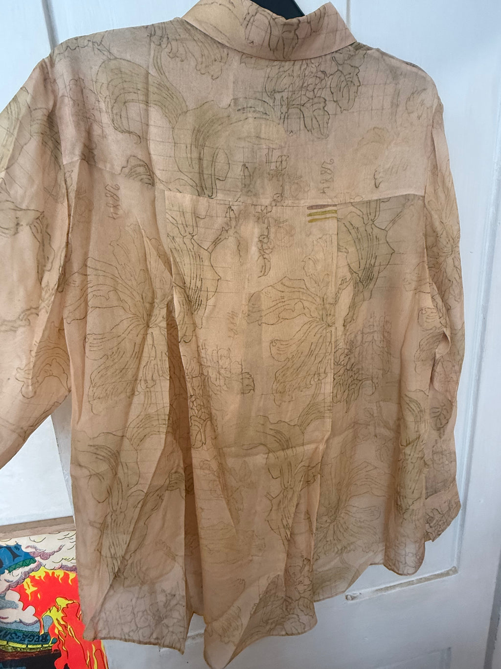 JUNE SAMPLE SALE - Silk shirt sample M & XL
