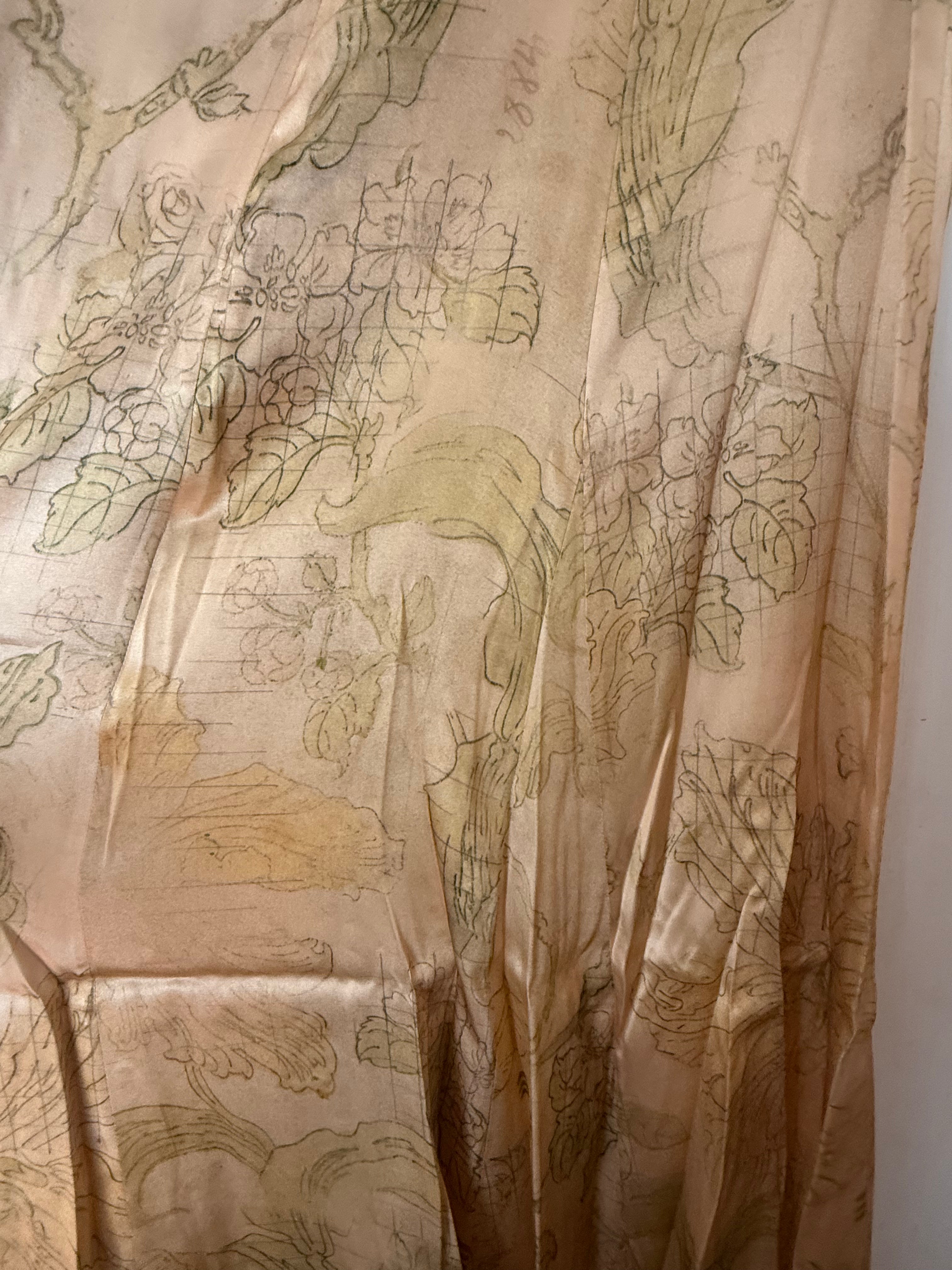 JUNE SAMPLE SALE - Silk skirt sample L & S
