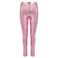 Margate Leggings in Metallic pink