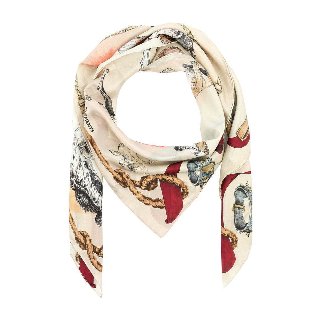 Good Boy silk giant scarf