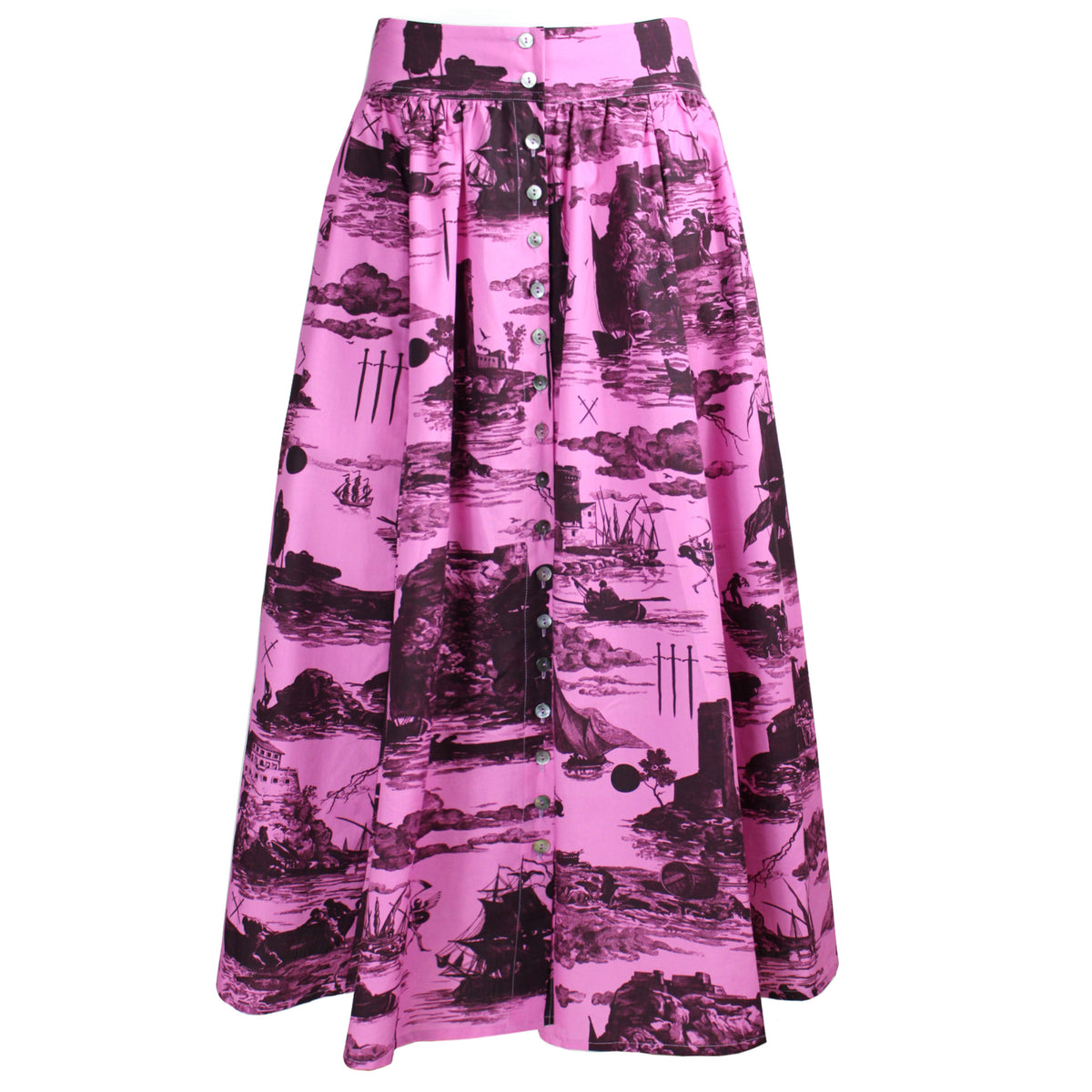 Burberry graffiti skirt outlet