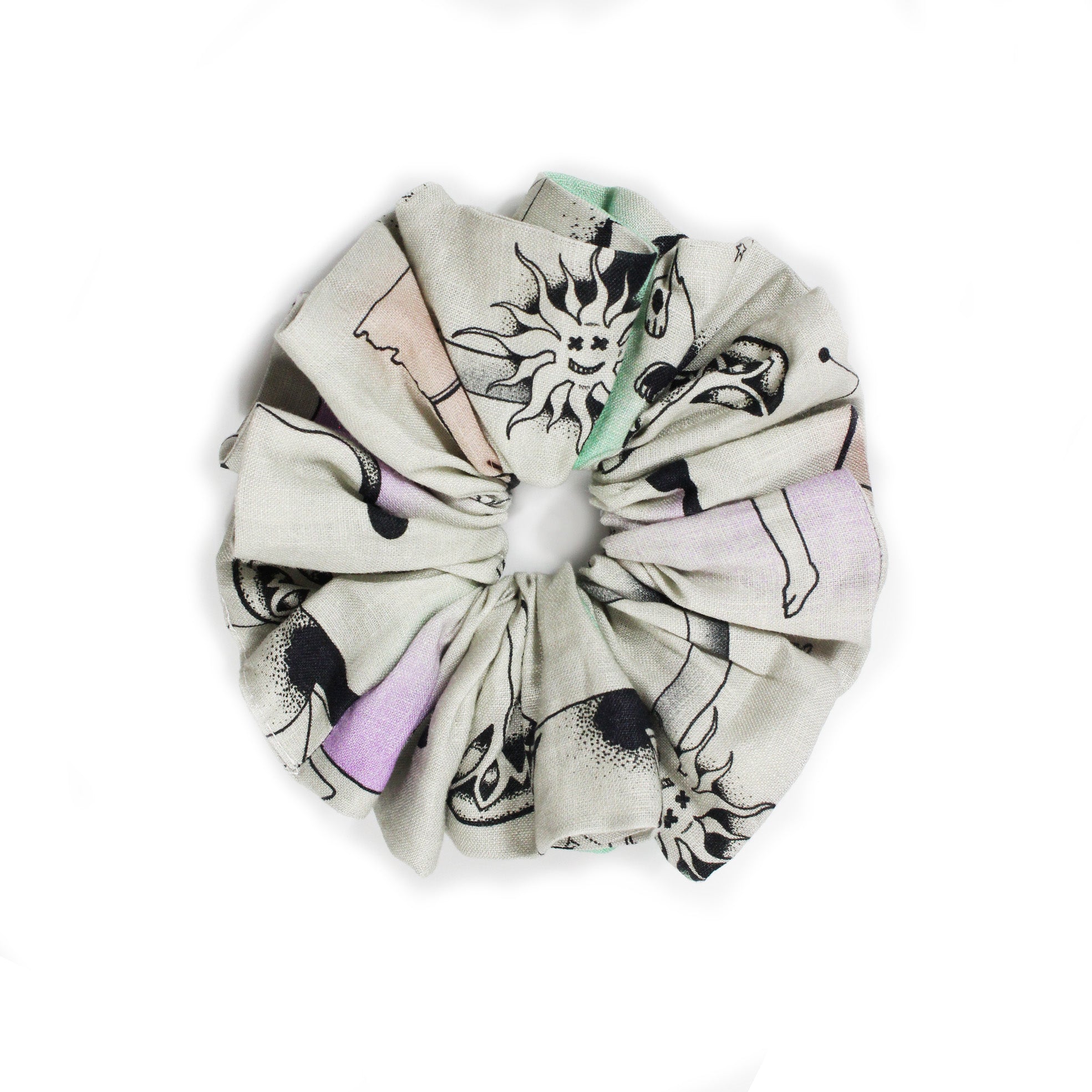 Celstial Catoons Medium Scrunchie