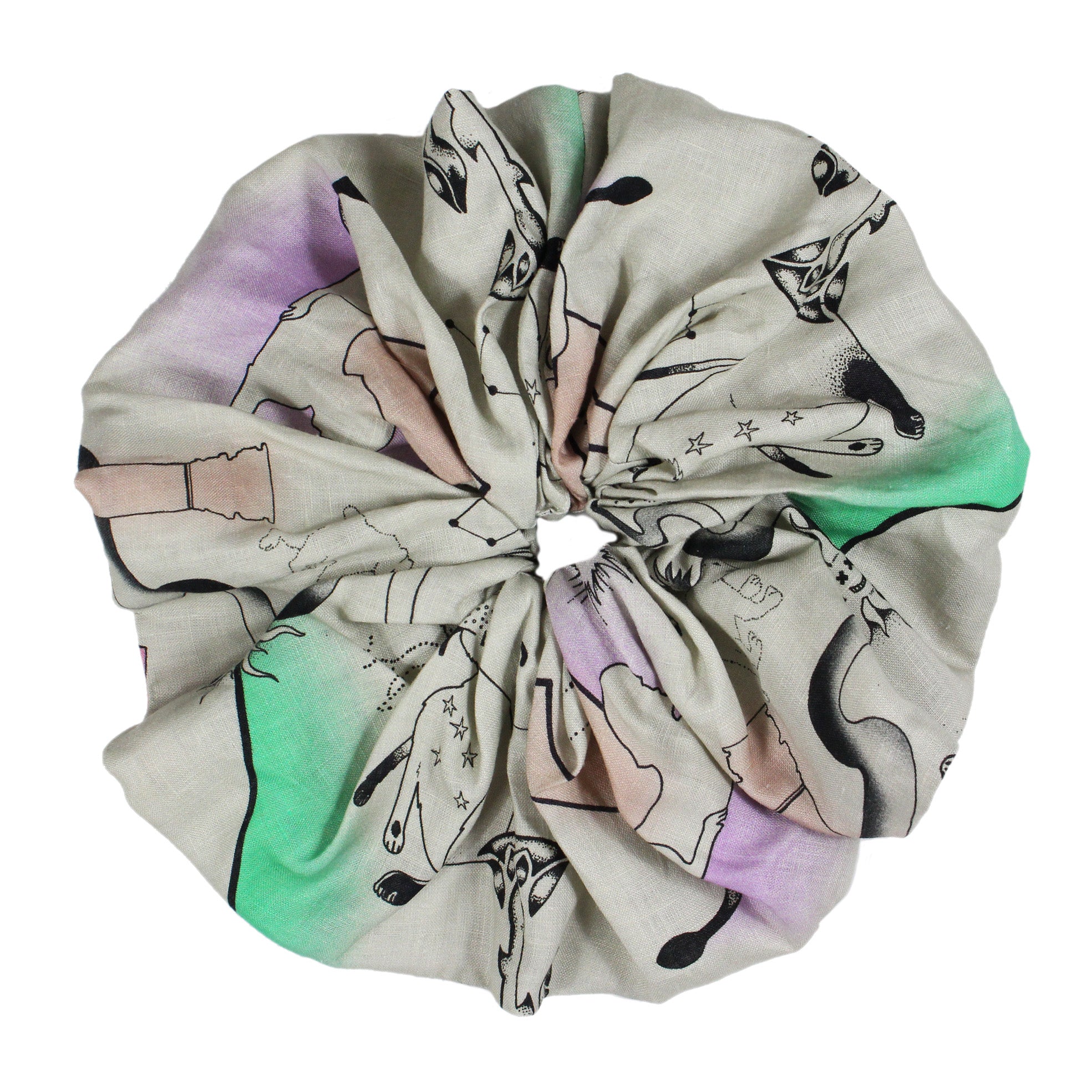 Celestial Cartoons Giant Scrunchie