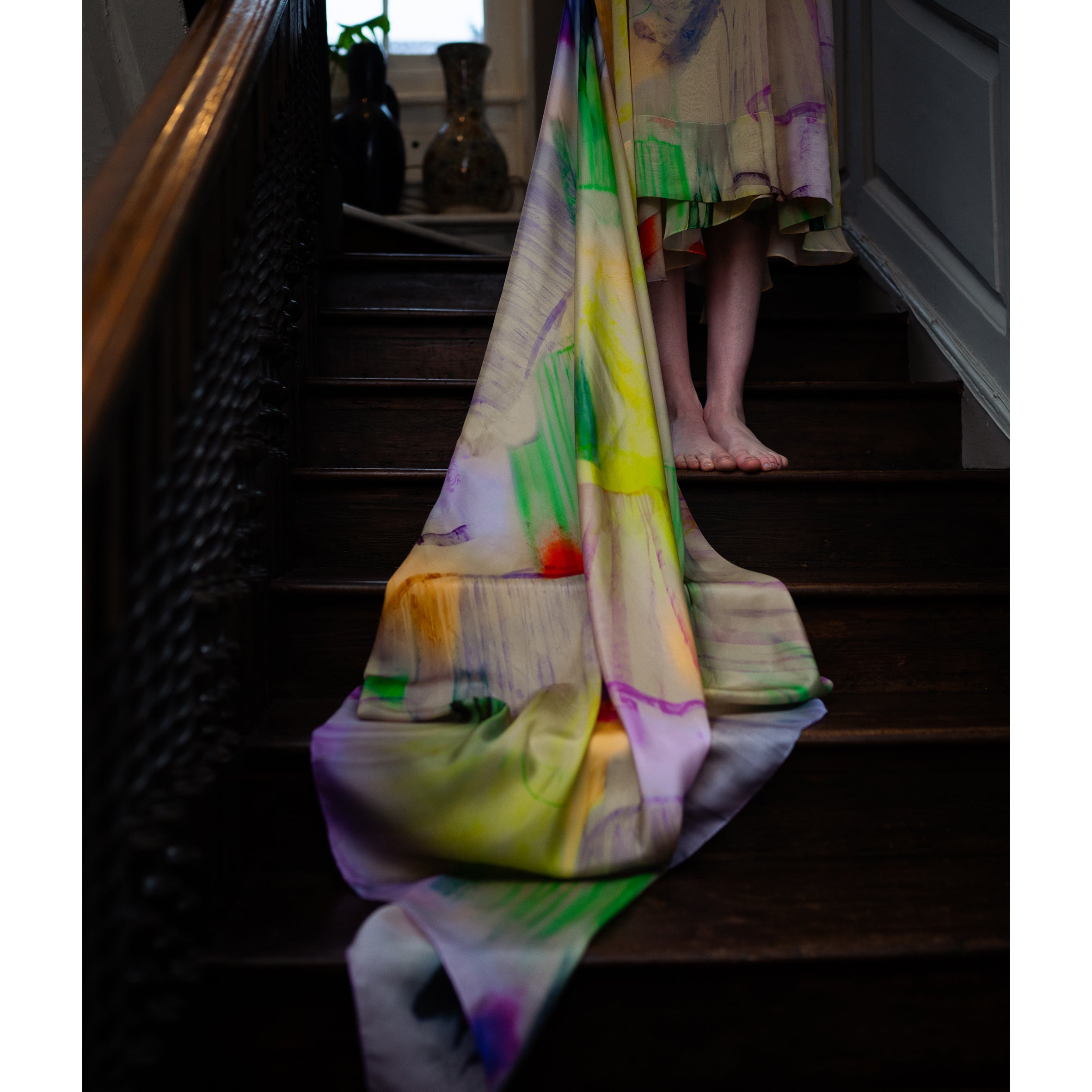 Ghosts scarf (two size options)