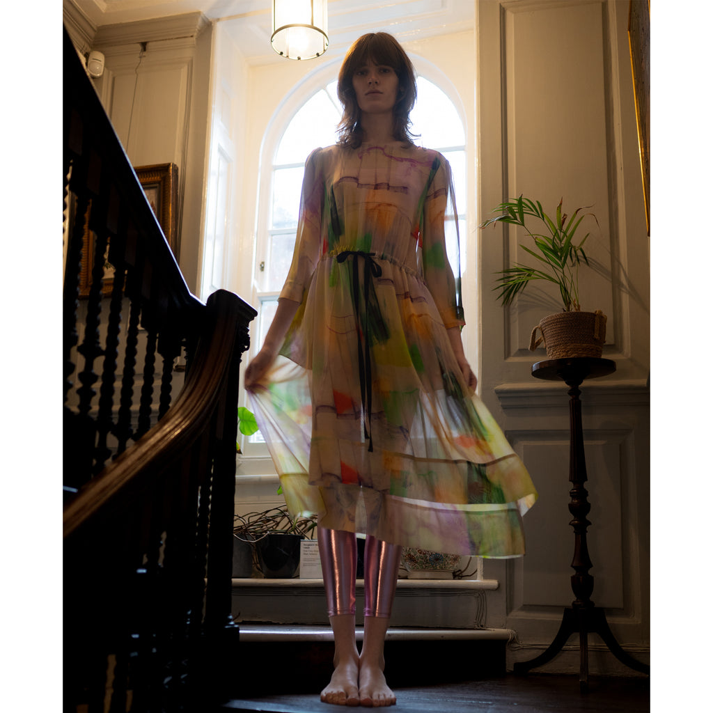 Solstice Silk Dress