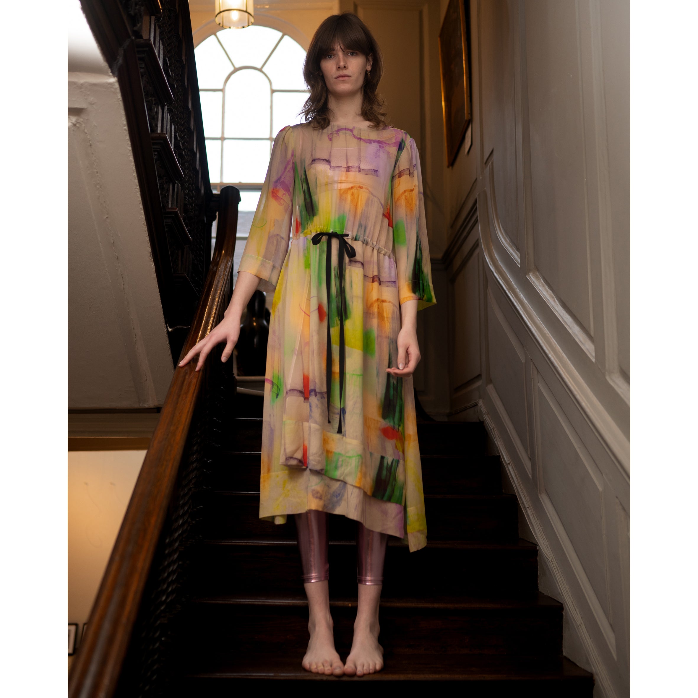 Solstice Silk Dress