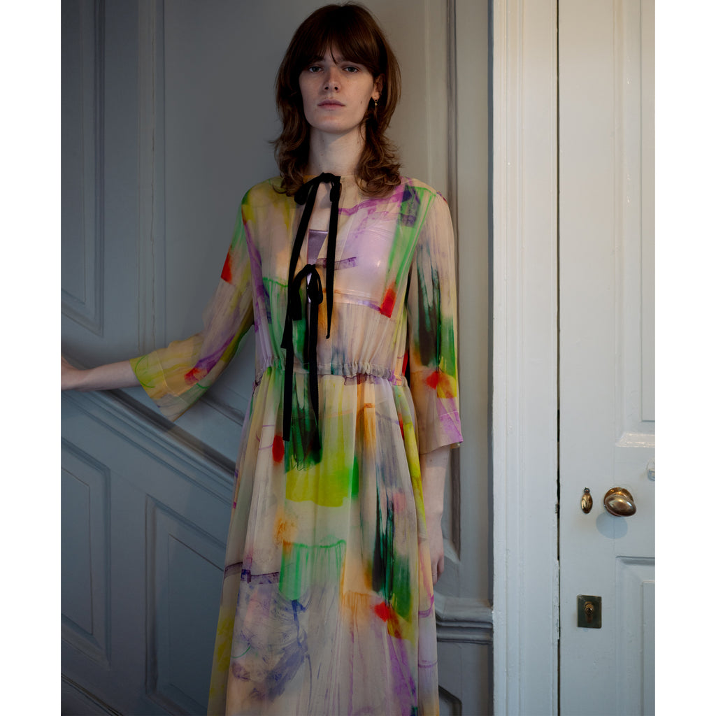 Solstice Silk Dress