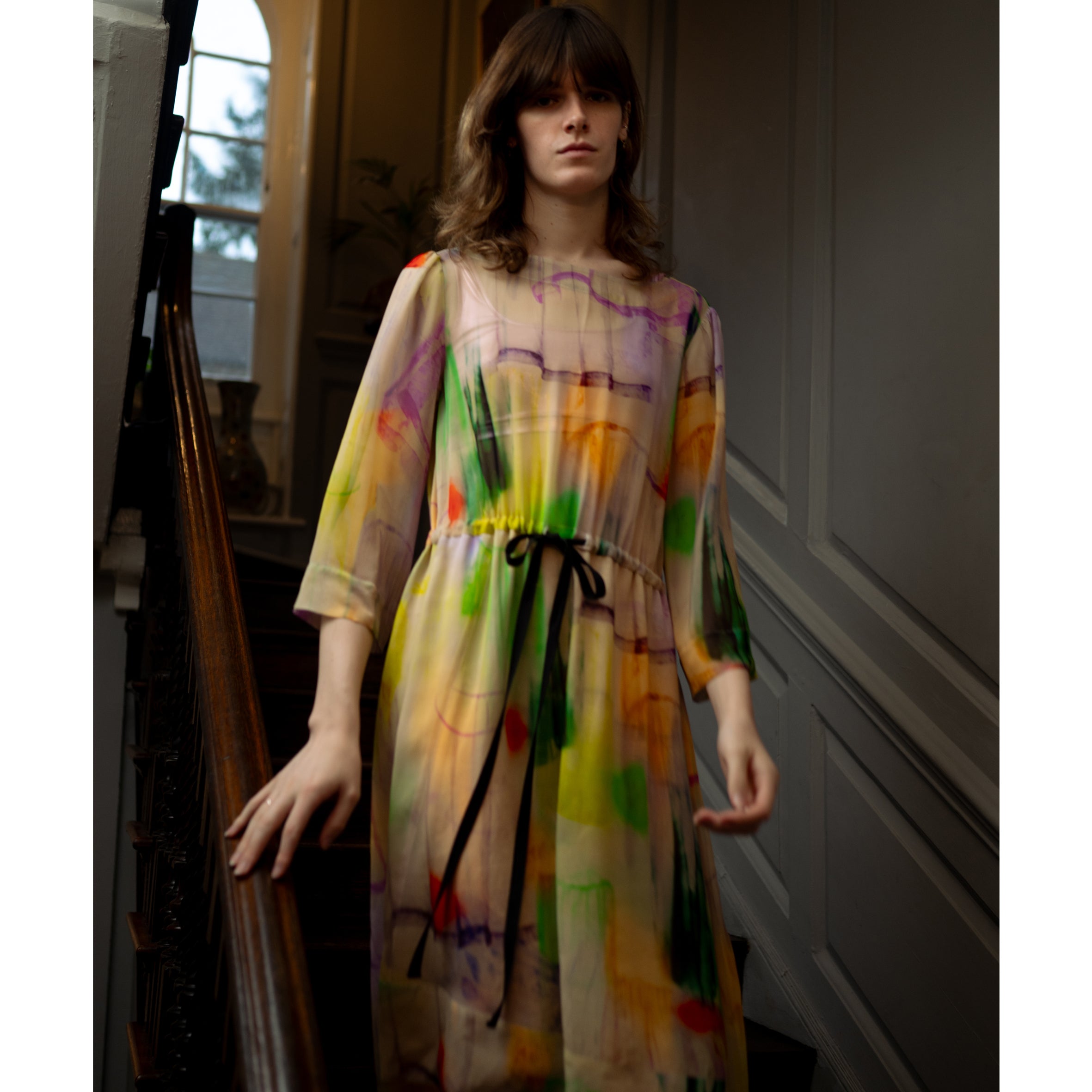 Solstice Silk Dress