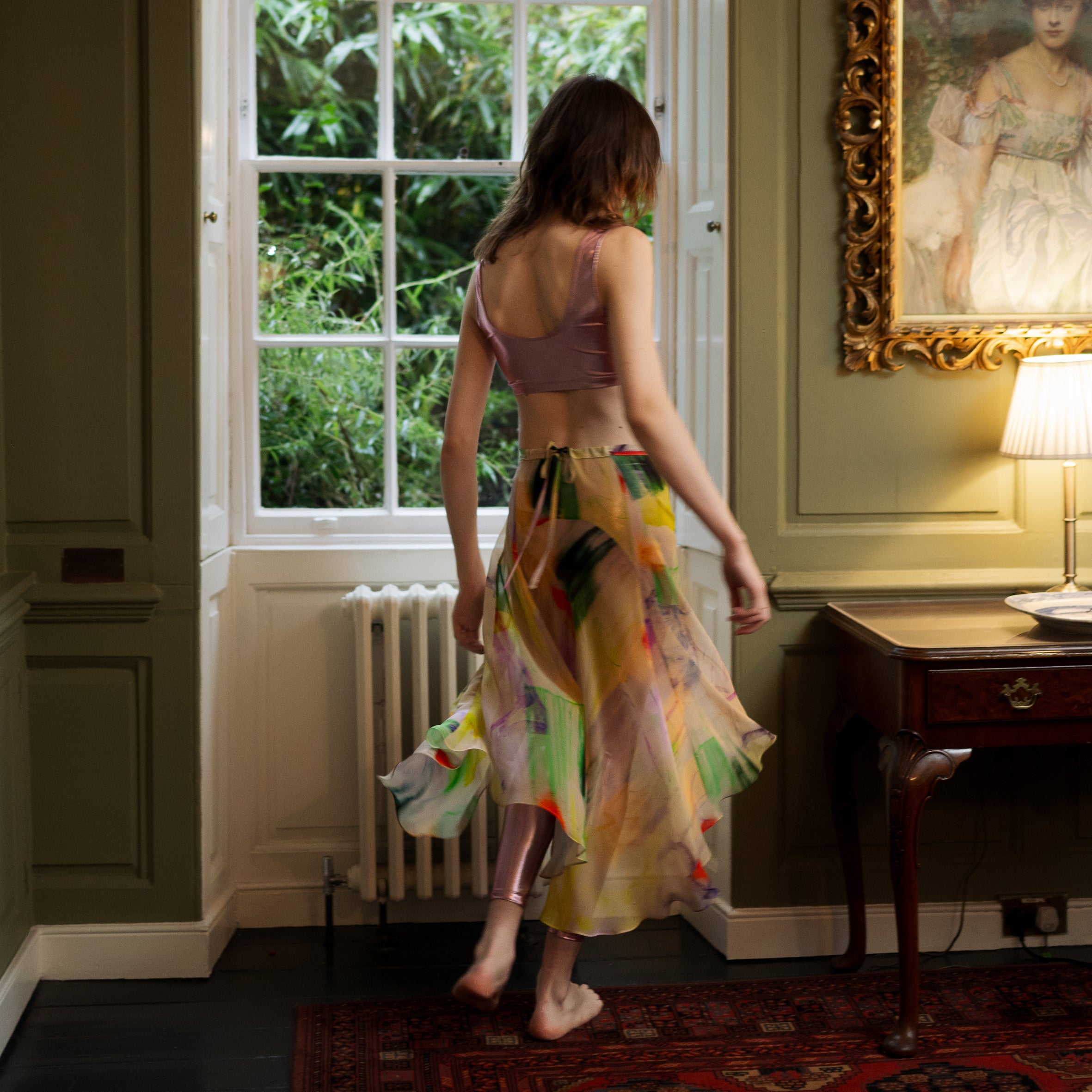 Solstice Silk Skirt