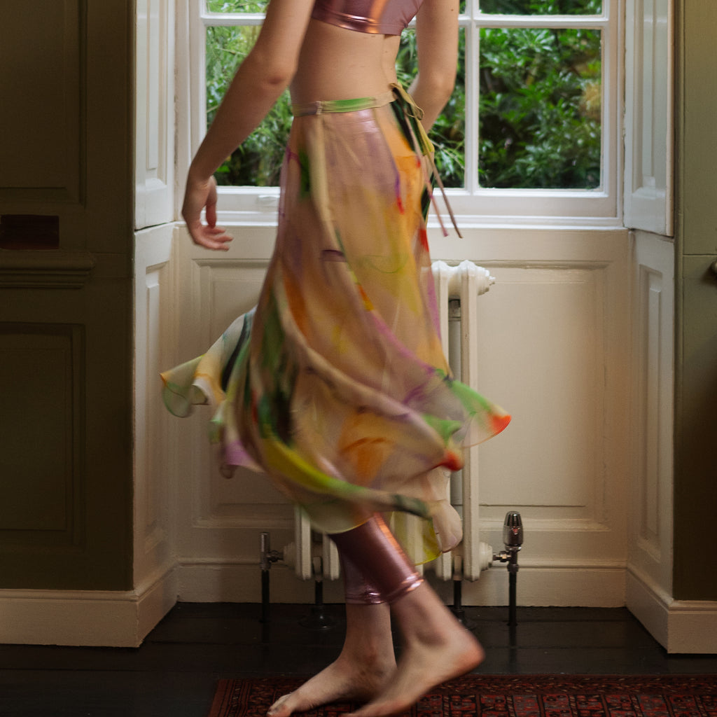 Solstice Silk Skirt