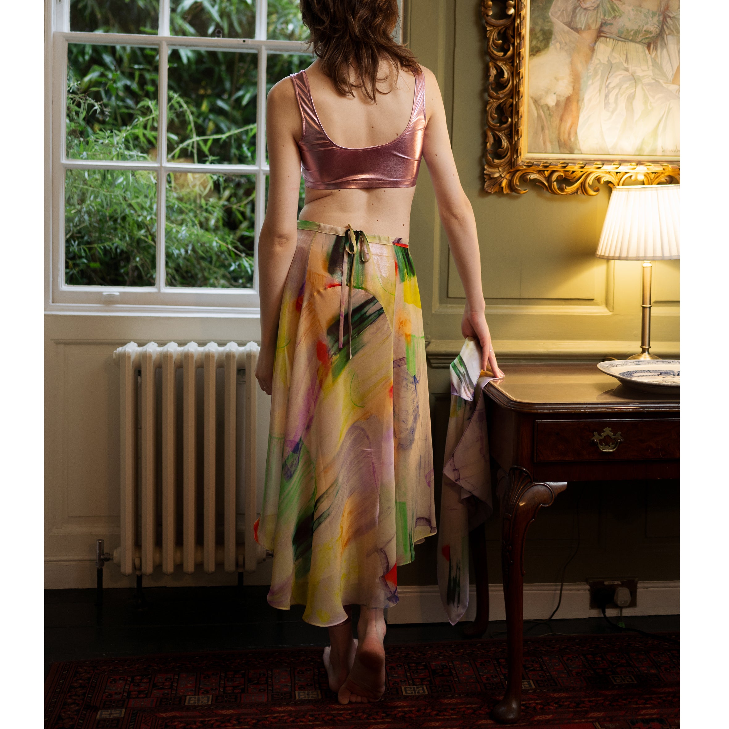 Solstice Silk Skirt