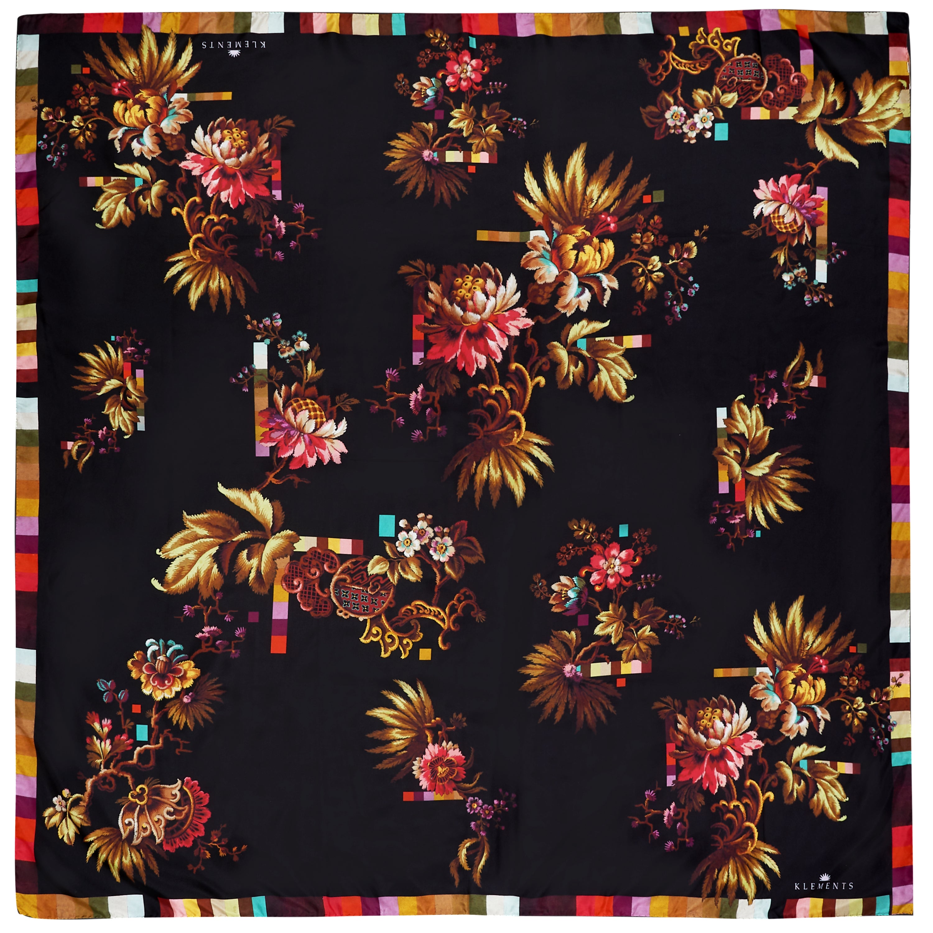 Silk Scarf in Opium
