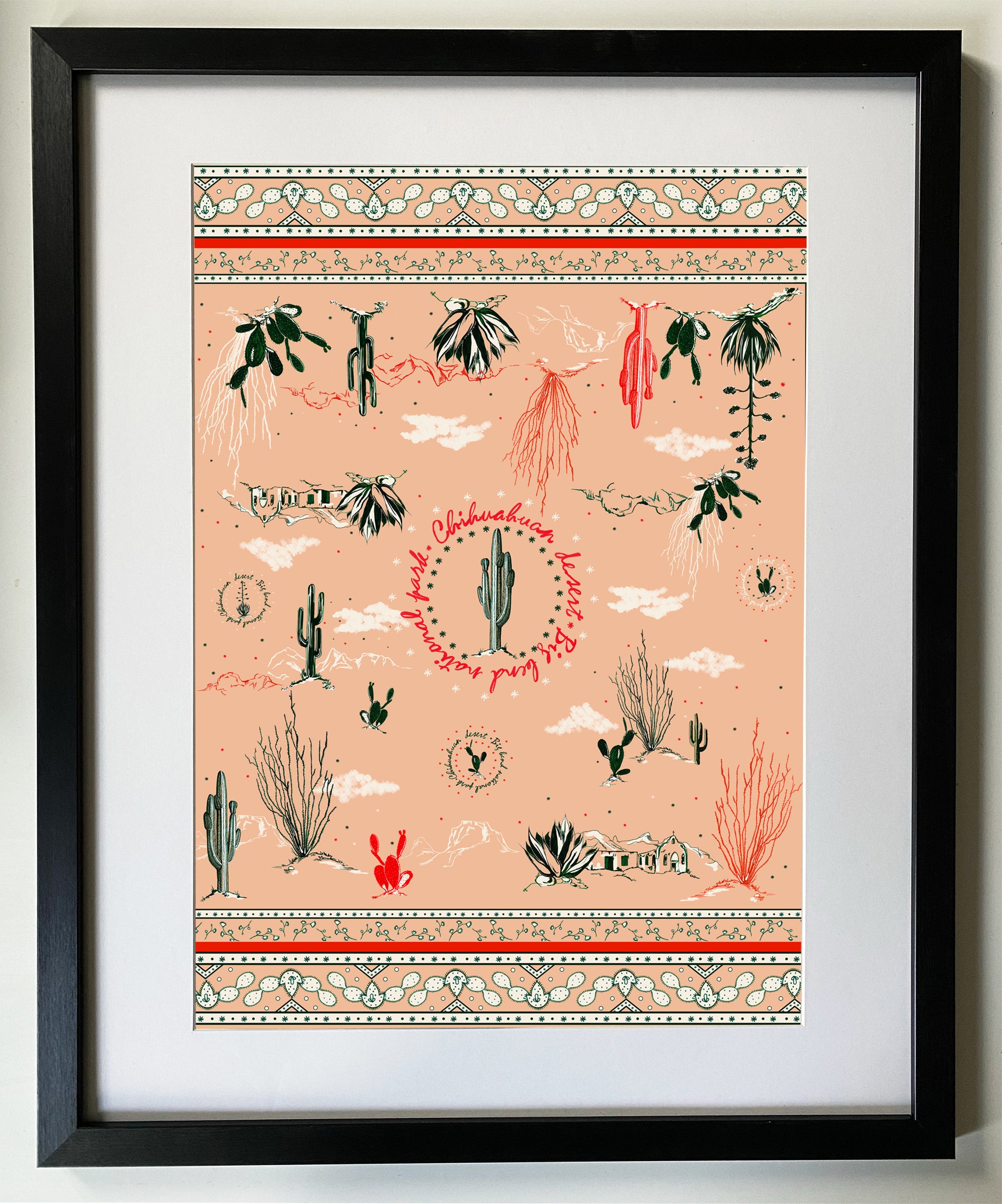 Chihuahuan Fine Art print A3 / A2