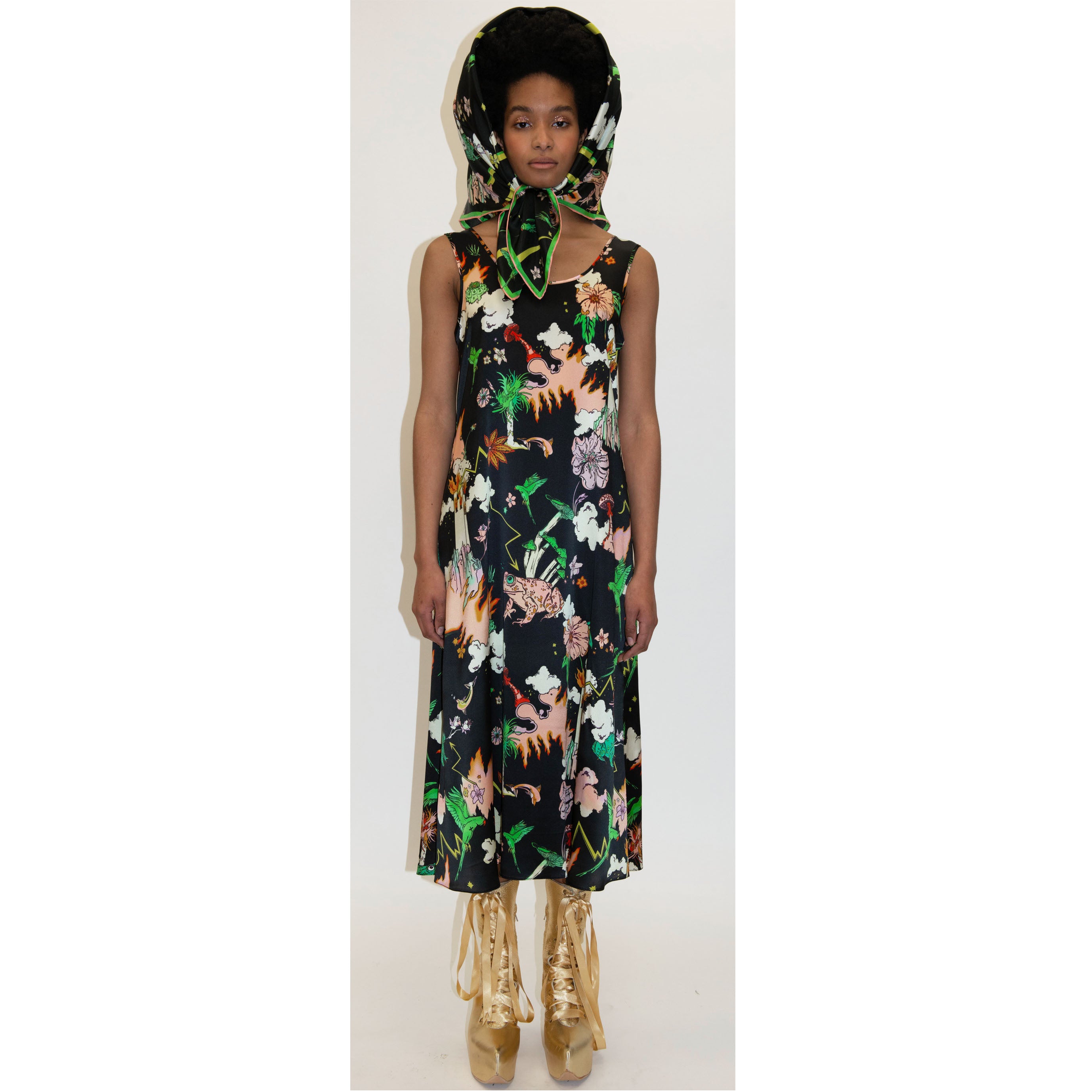 Silk Scarf in Watchtower