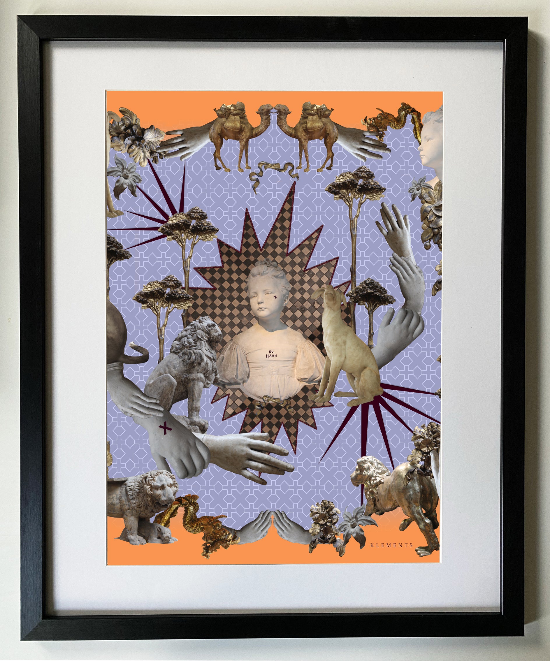 Guardians of protection Fine Art print A3 / A2