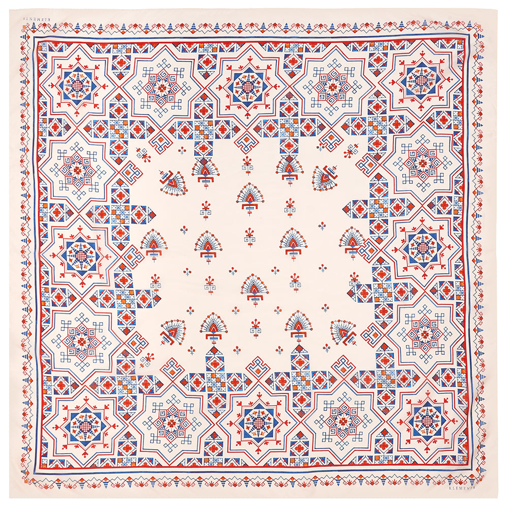 Silk Scarf in Puzzle