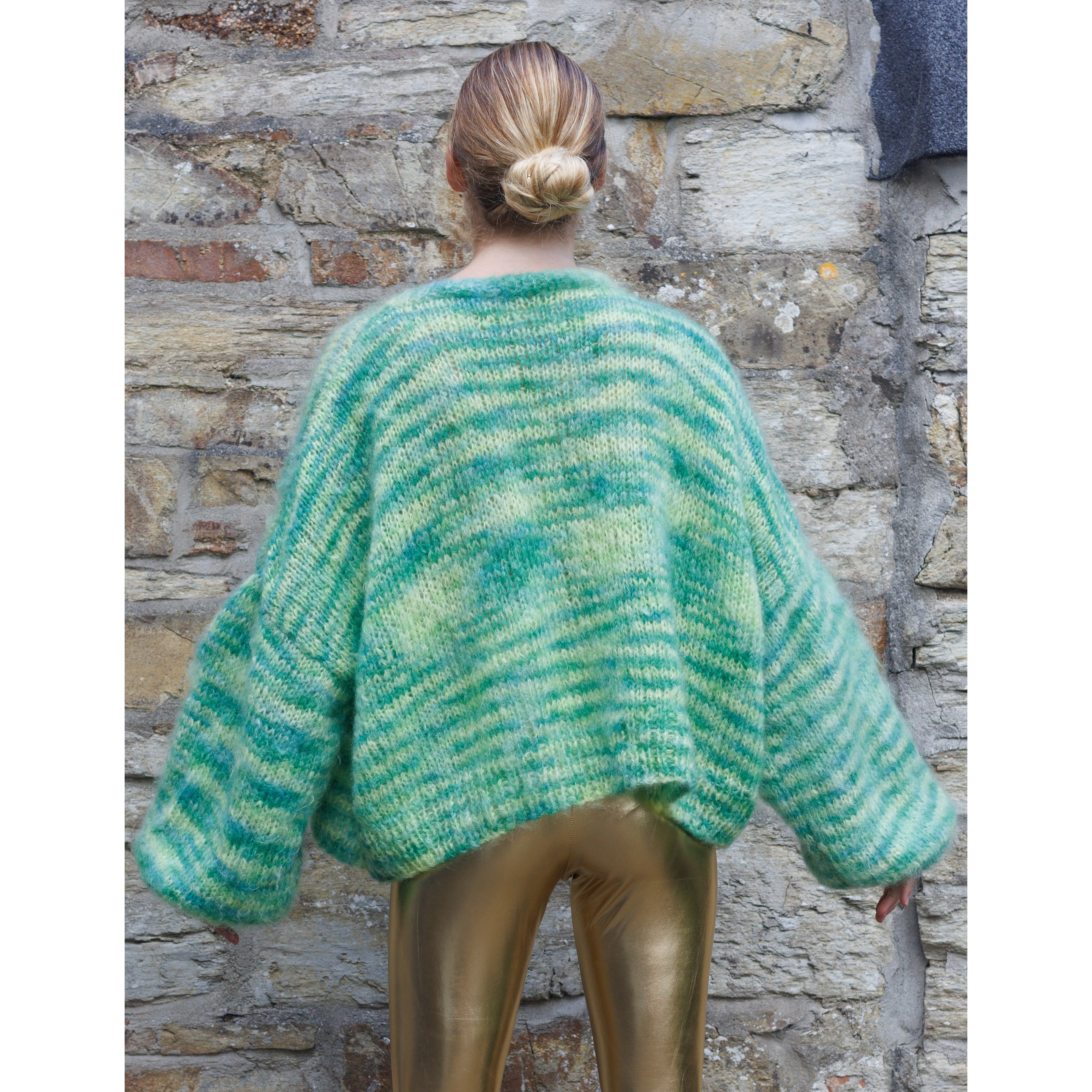 Margate Leggings in Metallic Gold