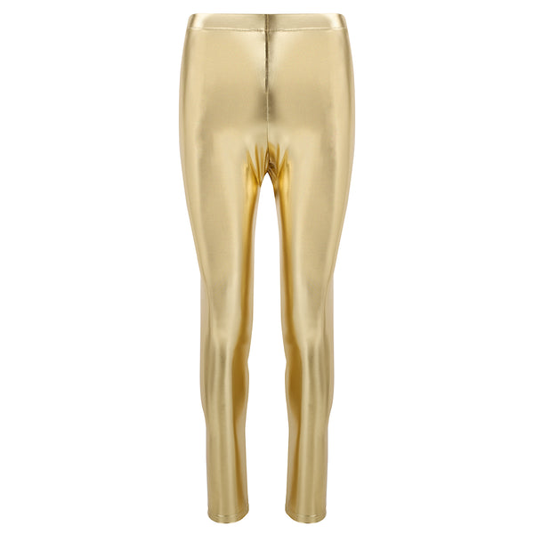 Margate Leggings in Metallic Gold