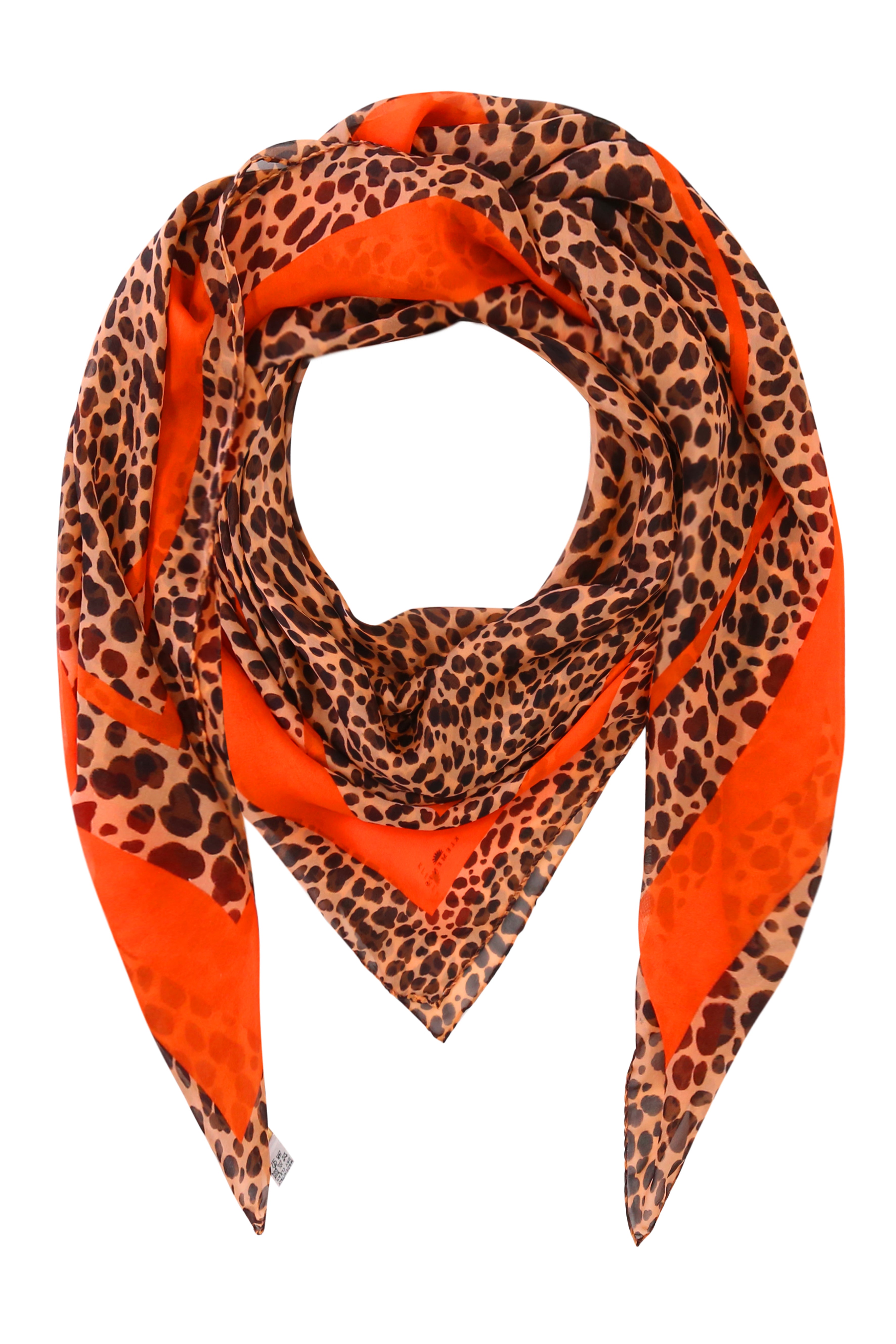 Silk Scarf in Leonard's Skin Cheetah