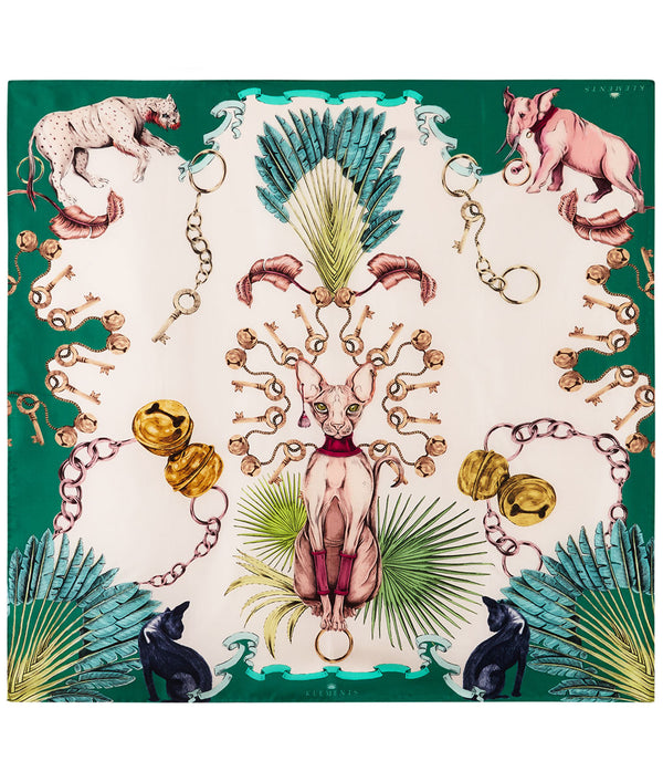 Silk Scarf in Sphynx