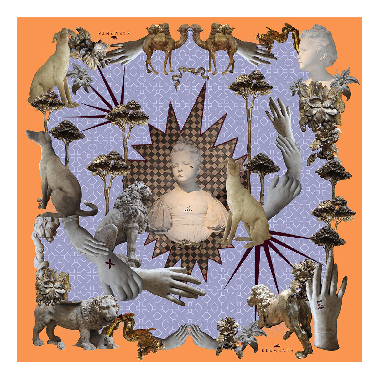 Razor Silk Scarf in Guardians of Protection