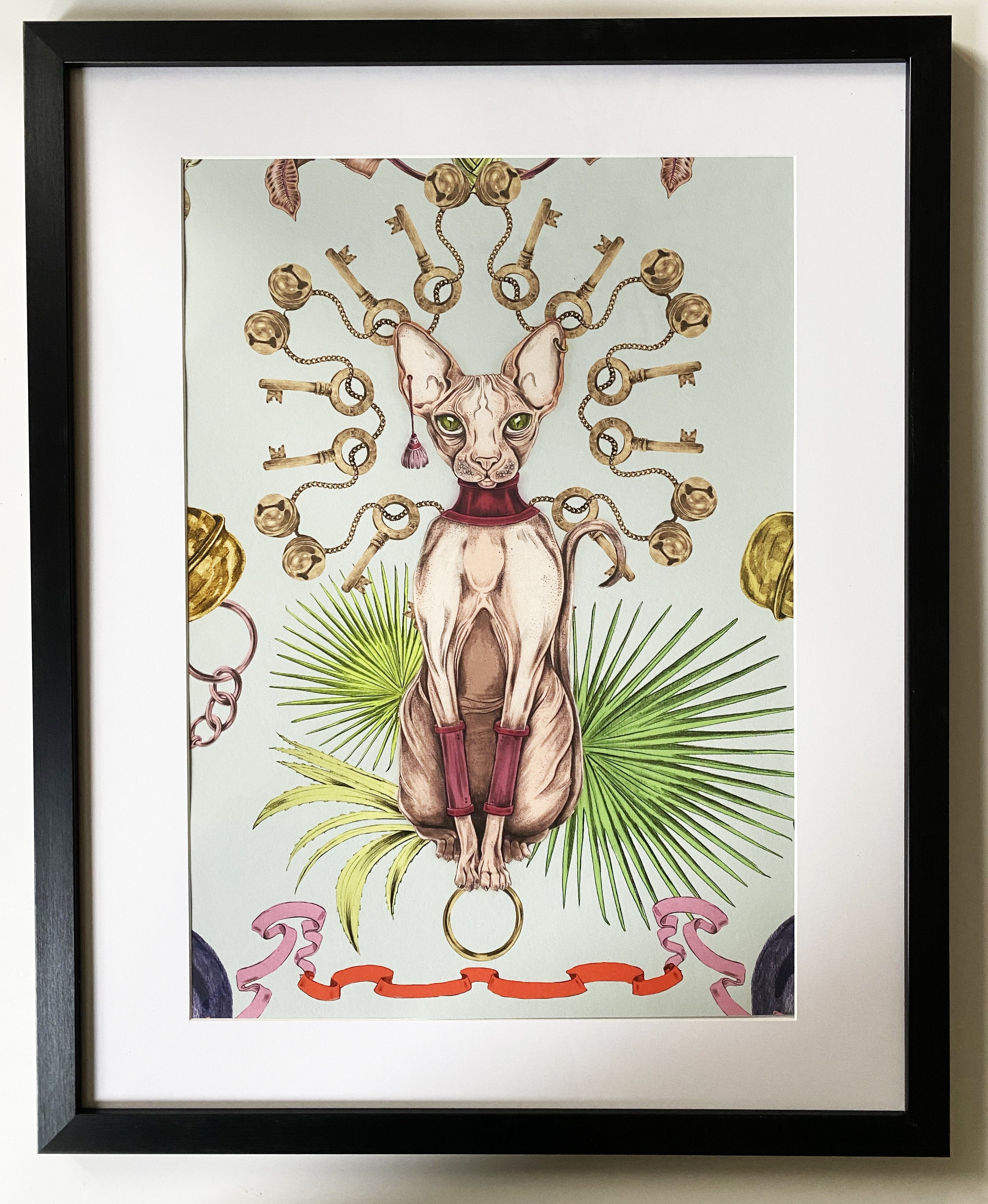 Sphinx illustrations Fine Art print A3 or A2