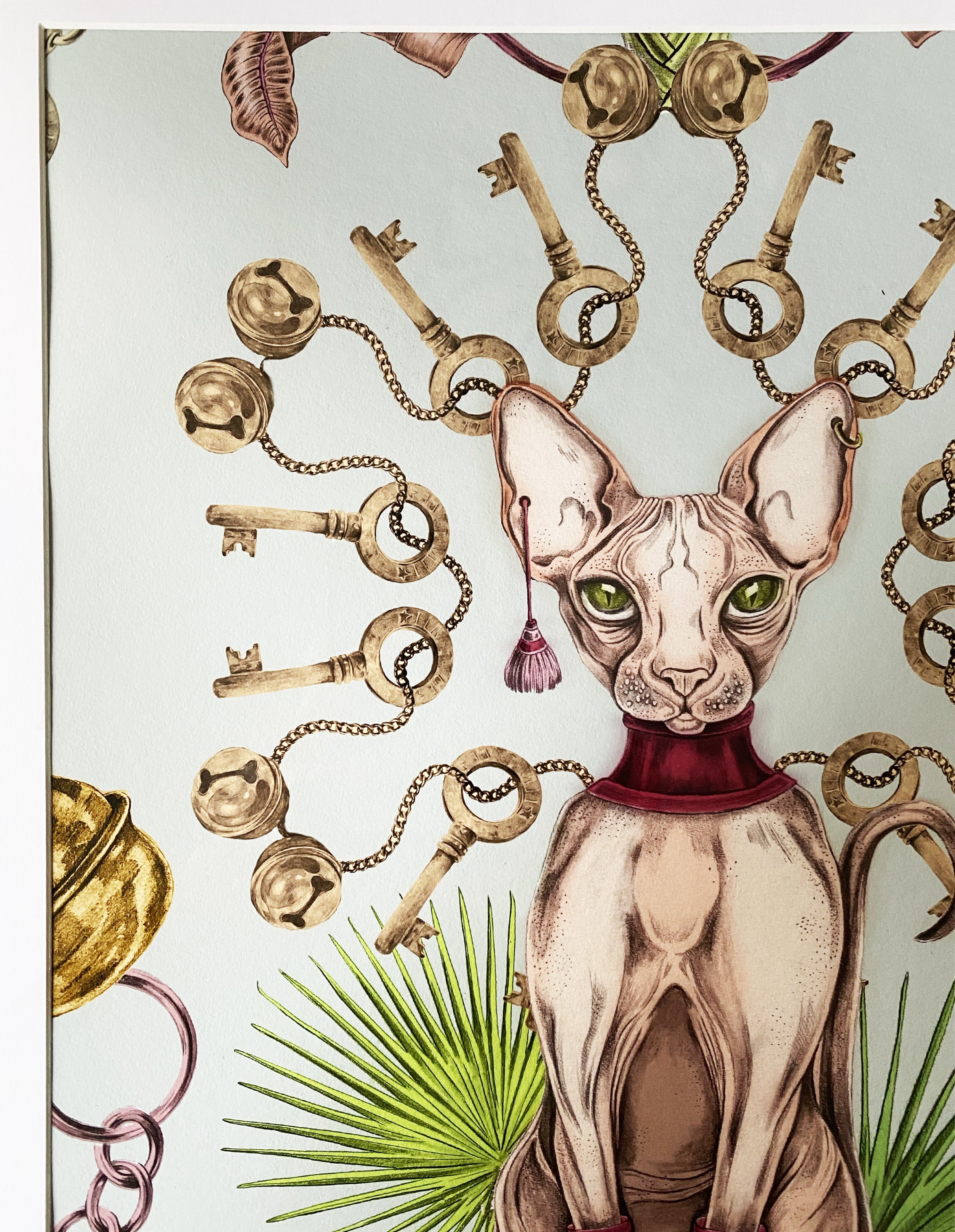 Sphinx illustrations Fine Art print A3 or A2