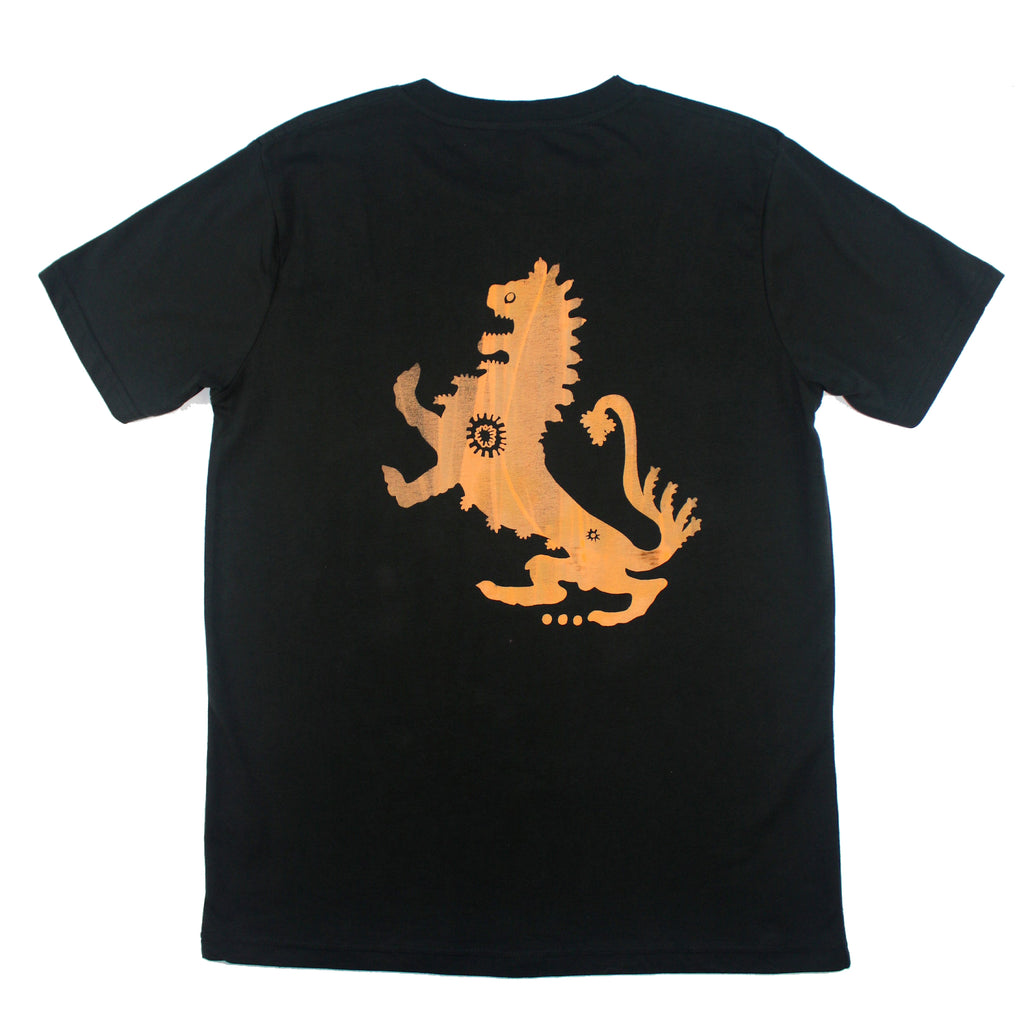 Ancient Hearts T shirt Black